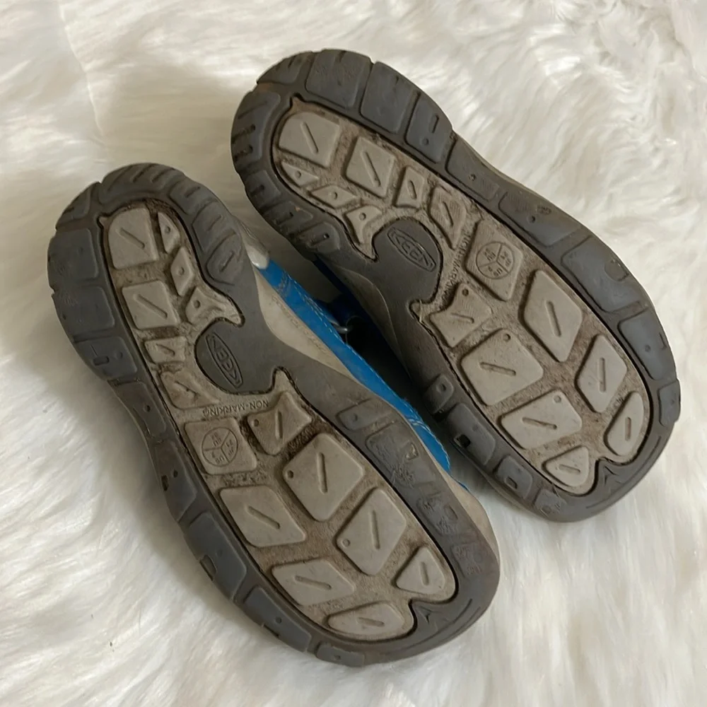 Keen Kids Blue Yellow Summer Water Sandals Shoes